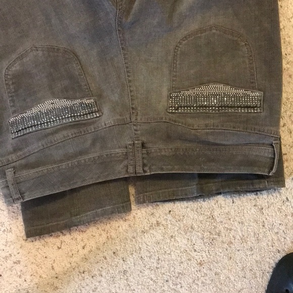 Chico platinum jeans gray size 3 - Picture 6 of 6